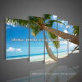 Pronto Wall Hanging Art 5 pcs Praia paisagem pinturas de lona